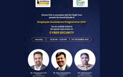 Cyber Security and Cyber Crime awareness session organised by SHRIRAM Chits for their employees